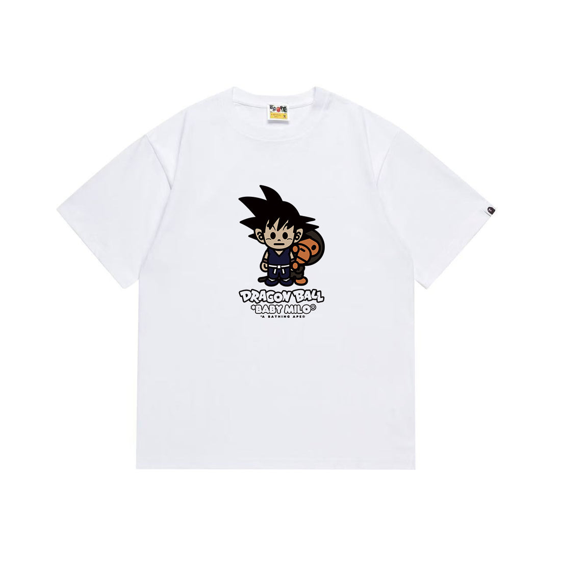 BAPE “Goku Distortion” Graphic Tee (Black & White)