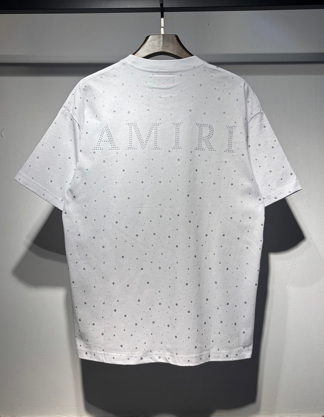 Amiri Starfield Rhinestone Tee (White)