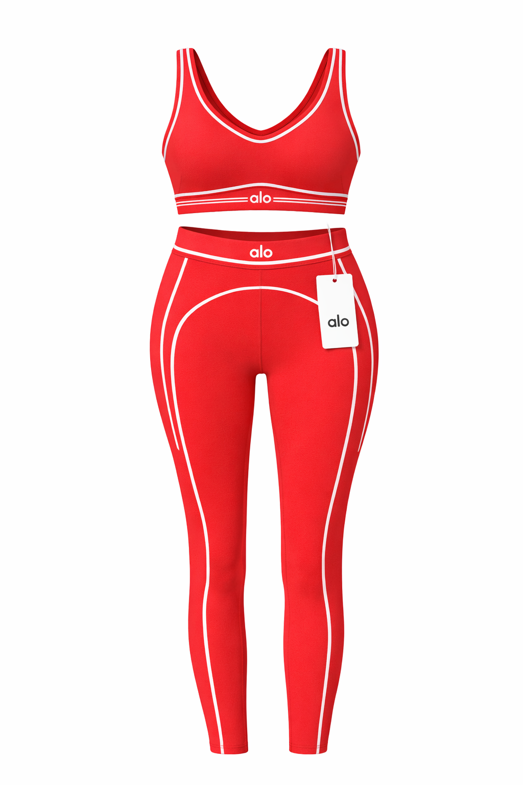 Alo Airbrush Set (Bra + Leggings)