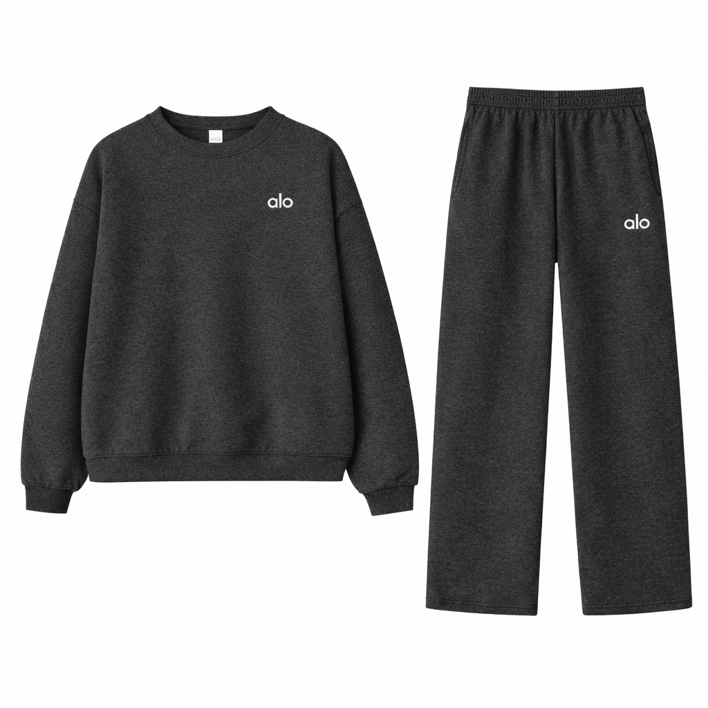 Alo Crew Neck / Sweatpants Set