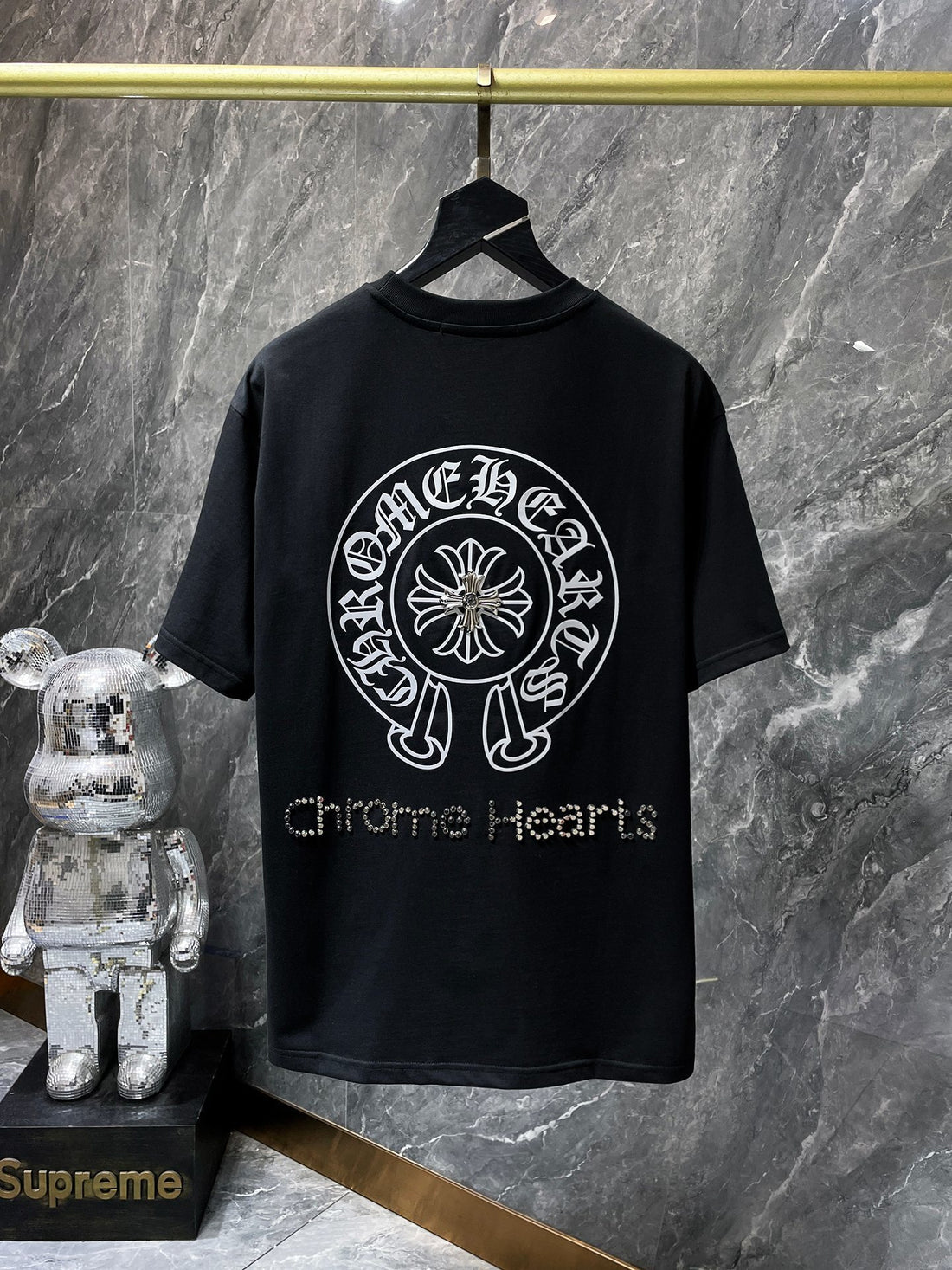 Chrome Hearts Cross Logo Graphic Tee (Black)